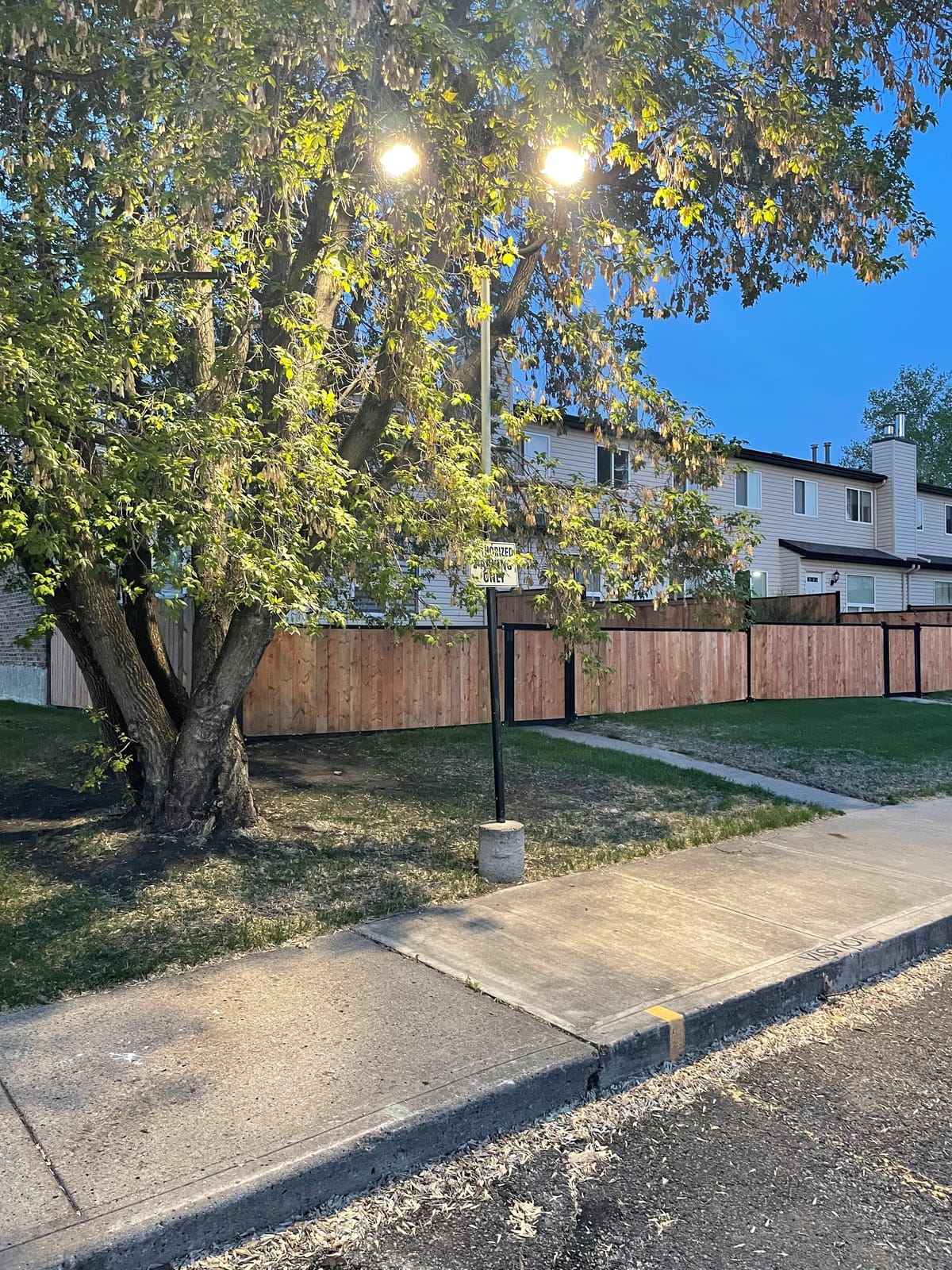LED retrofit project — Anders Village in Red Deer, AB
